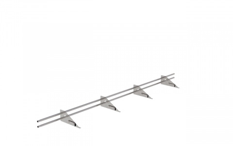 Кровельный снегозадержатель Fachmann КO/SKU/4-3000 Фальцевый крепеж
