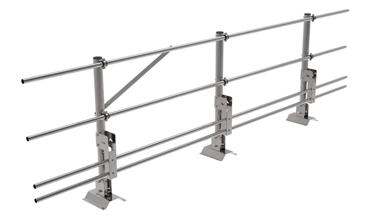 Ограждение кровельное Fachmann KO/PL/PVC/SN2 800-2-3000 Хц 60300013106 - Fachmann