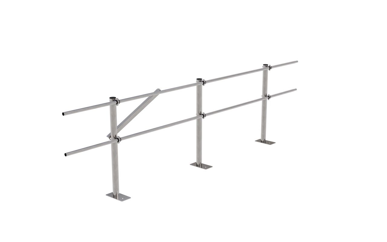 Кровельное ограждение Fachmann КО/PL/800-2-3000 02.004 - Fachmann